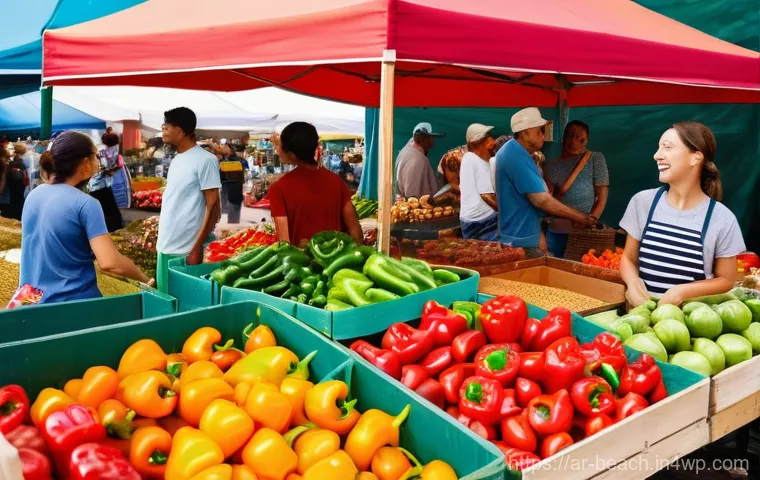 식품 교육을 위한 현장 학습 아이디어 - **Organic Farm Exploration:** A group of cheerful, diverse children, aged 6-10, are joyfully picking... 식품 교육을 위한 현장 학습 아이디어 - **Organic Farm Exploration:** A group of cheerful, diverse children, aged 6-10, are joyfully picking...